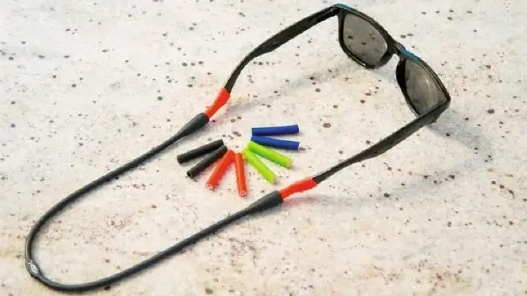First Patented Replaceable Ends Eyewear Retainer